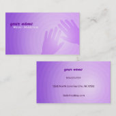 Reiki Master Visitekaartjes (Voorkant / Achterkant)
