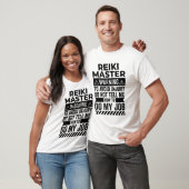 Reiki Master Warning T-shirt (Unisex)