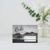 Reiki Master Yoga Instructor Cadeaubon Kaart Kortingskaartje (Staand voorkant)