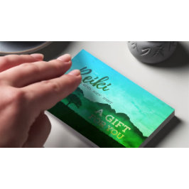 Reiki Master Yoga Instructor Cadeaubon Kaart Kortingskaartje