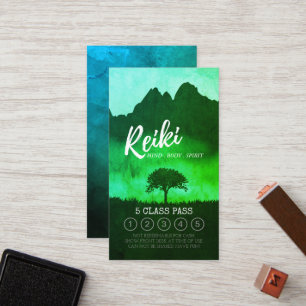 Reiki Master Yoga Mediation 5 Class Pass Loyalty