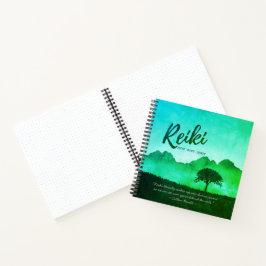 Reiki Master Yoga Mediation instructor Citaten Notitieboek