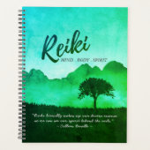 Reiki Master Yoga Mediation instructor Citaten Planner (Voorkant)