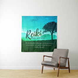 Reiki Master Yoga Mediation instructor Citaten Wandkleed