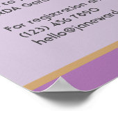 Reiki Master Zen Lavender Chakra Energy Healer Poster (Hoek)