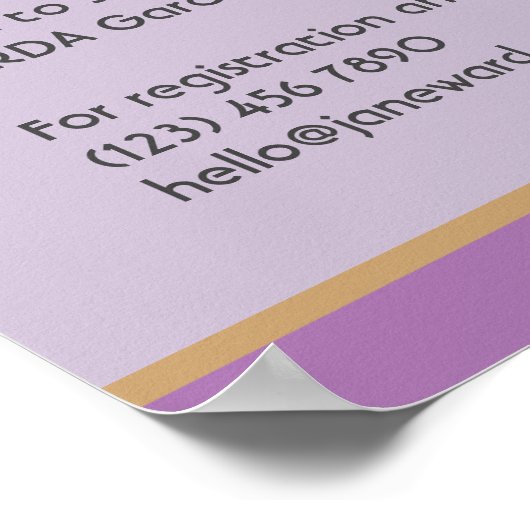 Reiki Master Zen Lavender Chakra Energy Healer Poster (Hoek)