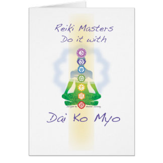 Reiki Masters doen het met Dai Ko Myo