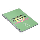 Reiki Masters doen het met energie Notitieboek (Rechterzijde)