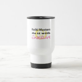 Reiki Masters doen het met energie Reisbeker