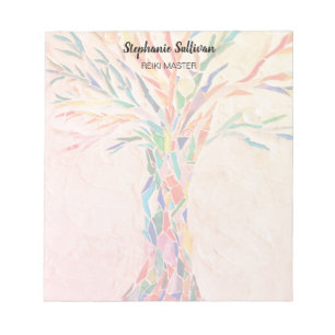 Reiki Meester Regenboog Boom Persoonlijk  Notitieblok