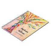 Reiki Meester van de Regenboogboom Notitieboek (Linkerzijde)