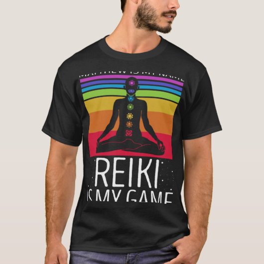 Reiki Meowster Citaat voor Reiki Mandala en Reiki T-shirt (Voorkant)