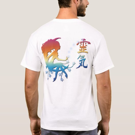 Reiki Moon Goddess T-shirt (Achterkant)