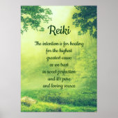 Reiki Poem Poster (Voorkant)