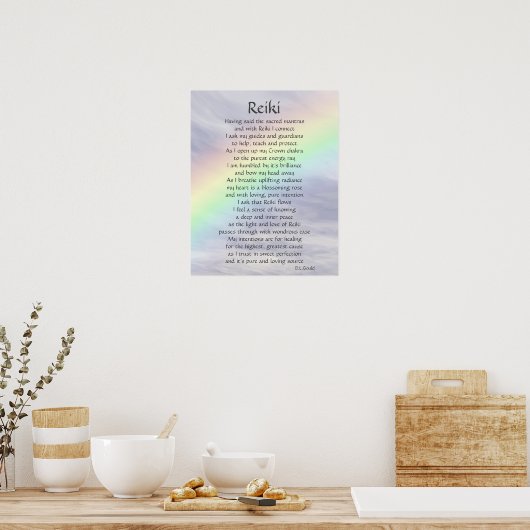 Reiki Poster (Keuken)