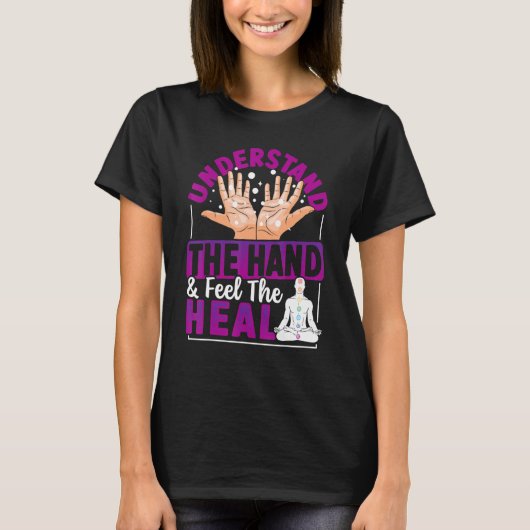 Reiki Practitioner for an Energy Healer T-shirt (Voorkant)