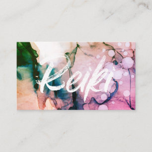 *~* Reiki Practitioner Heal Master Energy Healer Visitekaartje
