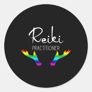 Reiki Practitioner Holistische Energie Healing Ronde Sticker