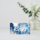 ** Reiki Practitioner of Master Energy Healer Visitekaartje (Staand voorkant)