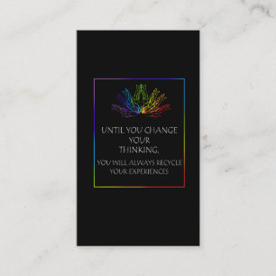 Reiki Practitioner Spiritueel Chakra Meditation Visitekaartje