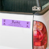 Reiki Praktijk Adverteren Bumpersticker (Op Truck)
