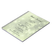 Reiki Principes sparkly design Notitieboek (Linkerzijde)