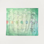 Reiki Principles Healing Hands design Wandkleed (Voorkant (horizontaal))
