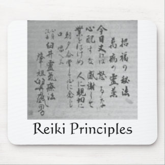 Reiki Principles mousepad Muismat