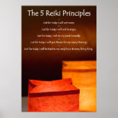 Reiki Principles with Luminarias Poster (Voorkant)
