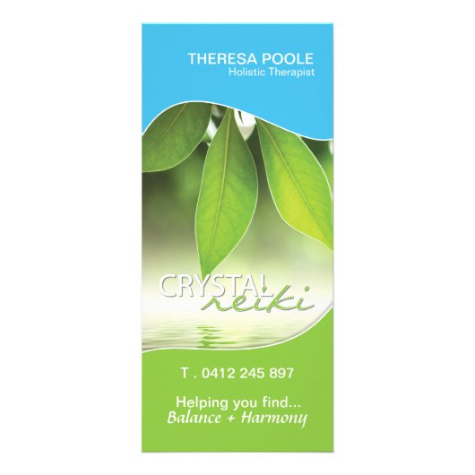 Reiki Rack Kaart (Voorkant)