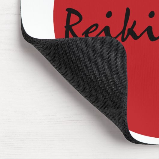 Reiki - rood muismat (Hoek)