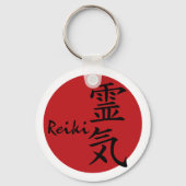 Reiki - rood sleutelhanger (Voorkant)