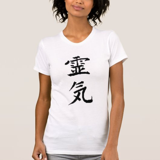 Reiki Scoop Neck T-shirt (Voorkant)