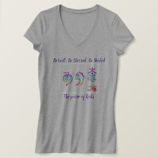 Reiki Shirt, wees gezegend, wees gezond, wees gezo T-shirt