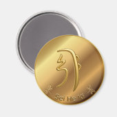 Reiki Símbolo segundo nivel Seiheki Magneet (Voorkant / Achterkant)