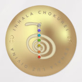 Reiki simbolos para el terapeuta labels (Design 1)