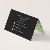 Reiki Spa Yoga W/Benoeming & Verwijzing Visitekaartje (Achterkant)