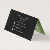 Reiki Spa Yoga W/Benoeming & Verwijzing Visitekaartje (Achterkant)