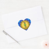 Reiki Symbol Hart Sticker (Envelop)