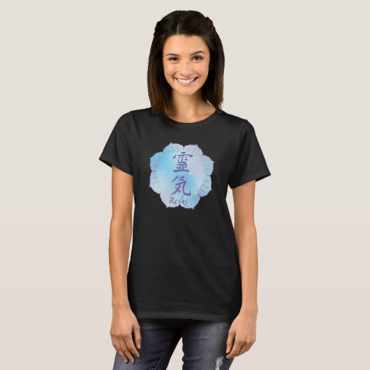 Reiki Symbol Meditation T-shirt (Voorkant volledig)