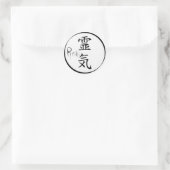 Reiki symbolen ronde sticker (Tas)