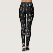 Reiki Symbols Patroon - Reiki Healing Leggings (Achterkant)