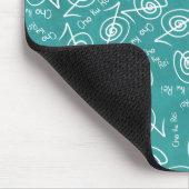 Reiki Symbols Patroon - Reiki Healing Muismat (Hoek)