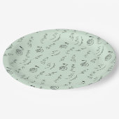 Reiki Symbols Patroon - Reiki Healing Papieren Bordje (Gekanteld)