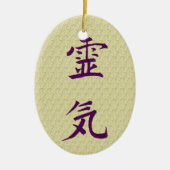 Reiki Symbool Beginselen Inspirerend Ornament (Voorkant)