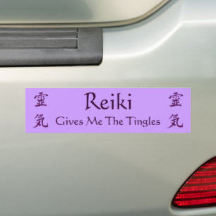 Reiki Symbool geeft me de Tingles Bumpersticker