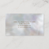 Reiki symbool voor genezing en maakt goud mogelijk visitekaartje (Achterkant)