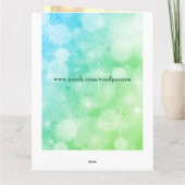 Reiki themed Get Well groet Kaart (Achterkant)