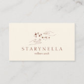 Reiki-therapie voor ivoren energiehelende handen visitekaartje (Voorkant)