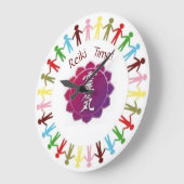 Reiki Time Clock Grote Klok (Hoek)